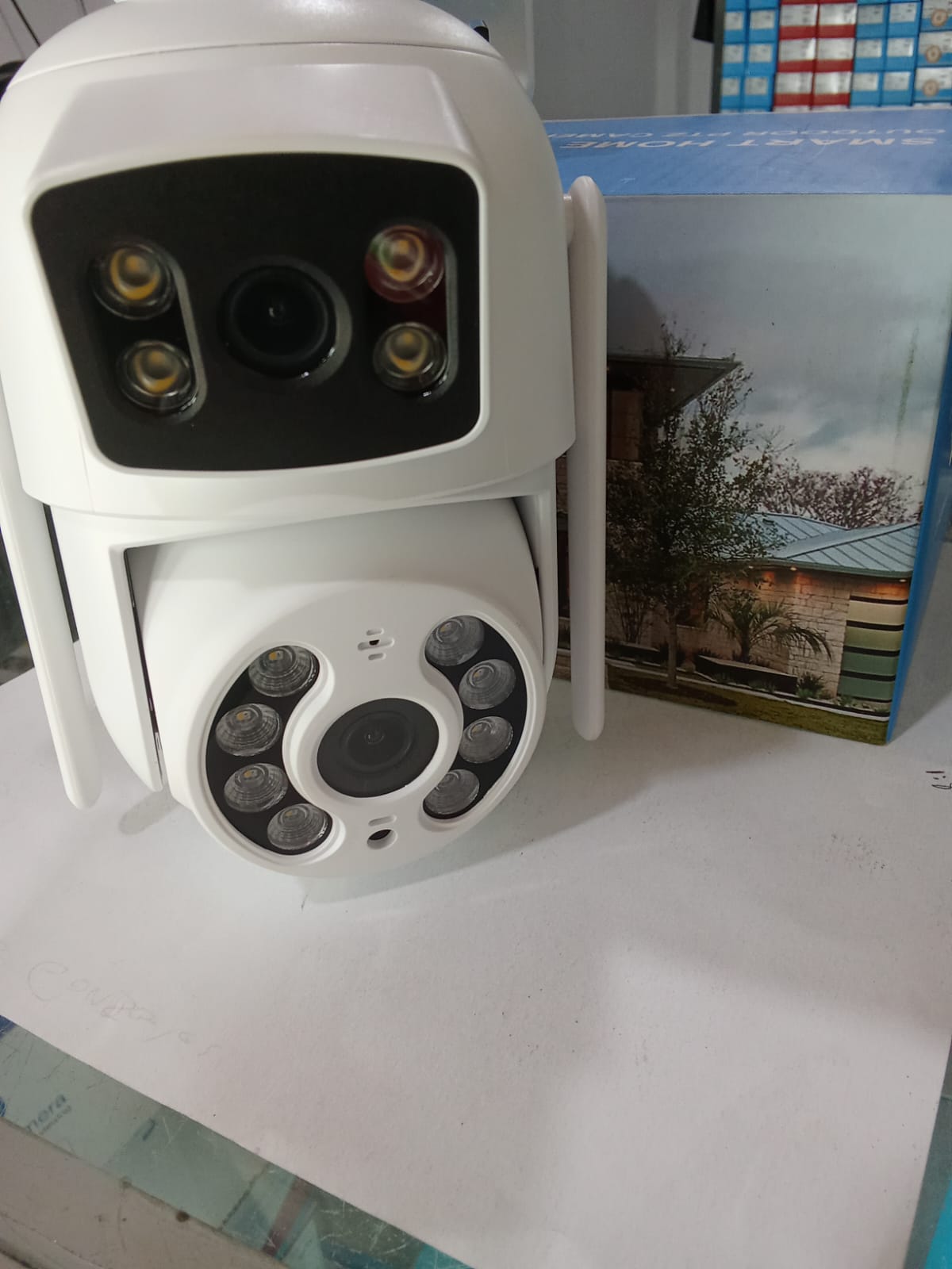 Cámara PTZ WiFi Exterior 360° Smart Home